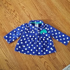 Carter's polks dot jacket
